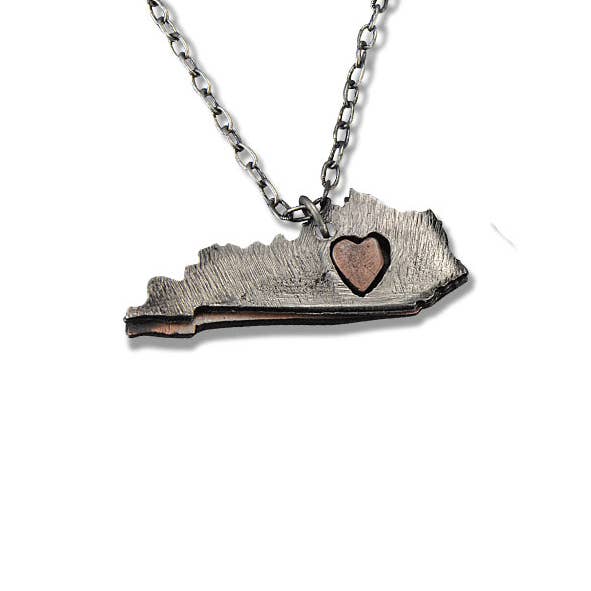 Anju Jewelry - Vente Colliers à pendentif - Home State Jewelry - Collier en étain6