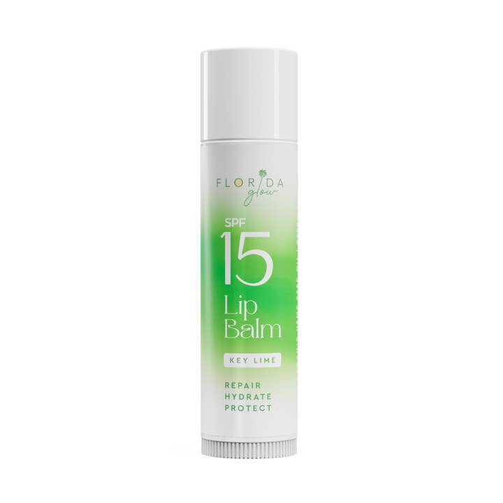 SPF 15 Key Lime Lip Balm for wholesale by Florida Glow