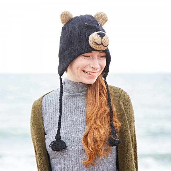 The Paper High Gift Company Limited - Wholesale Kids Hat - Kids - Handmade Woollen Animal Winter Hat - Woolly Hat10