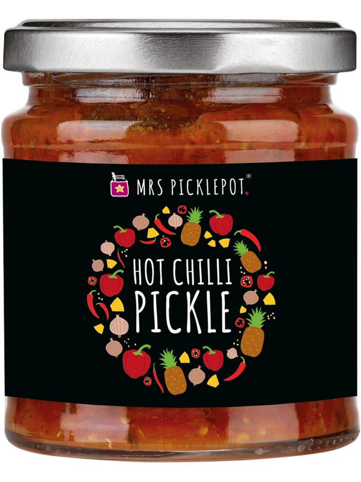 Hot Chilli Pickle for wholesale by Mrs Picklepot
