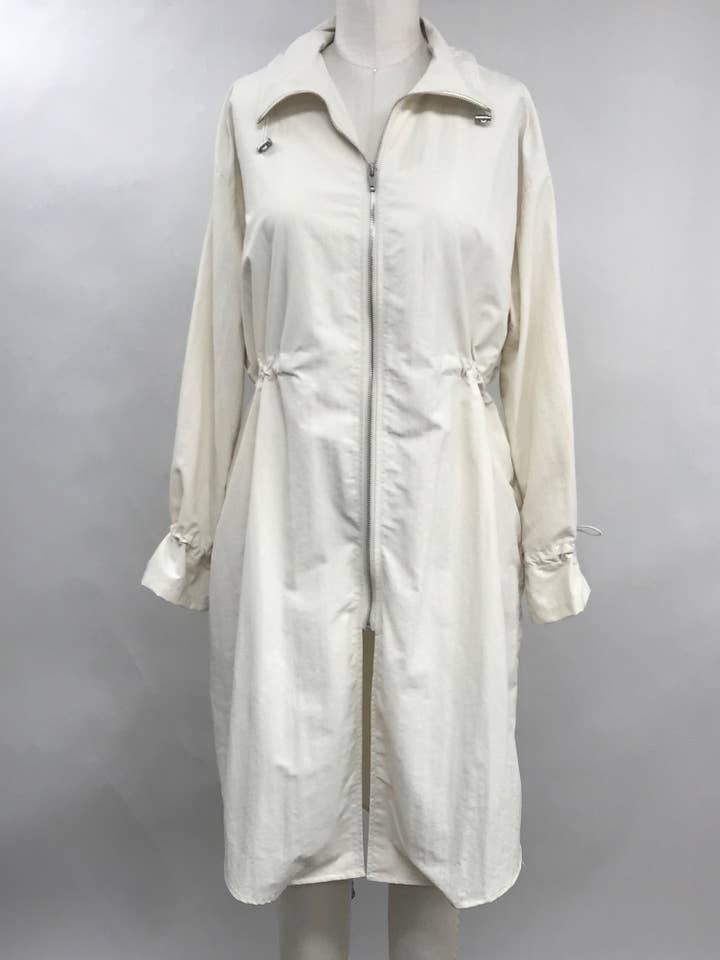 BLOIDY Mid Length Trench Zipper Jacket - KH024 for wholesale by Bloidy