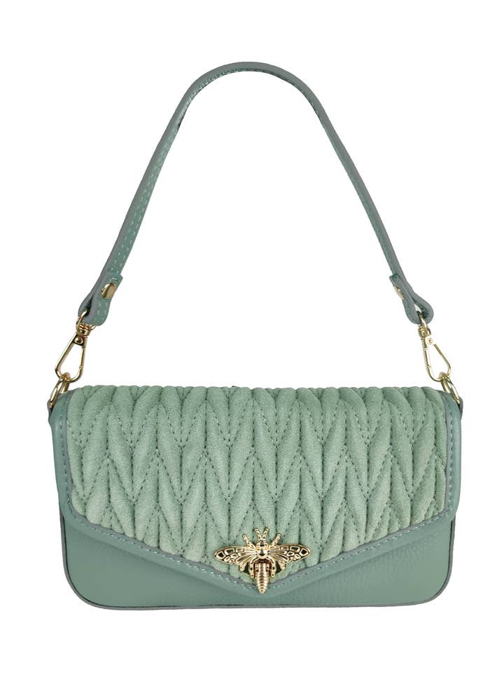 Borsetta con tracolla con fibbia ape per la vendita all'ingrosso da parte di Florence Leather