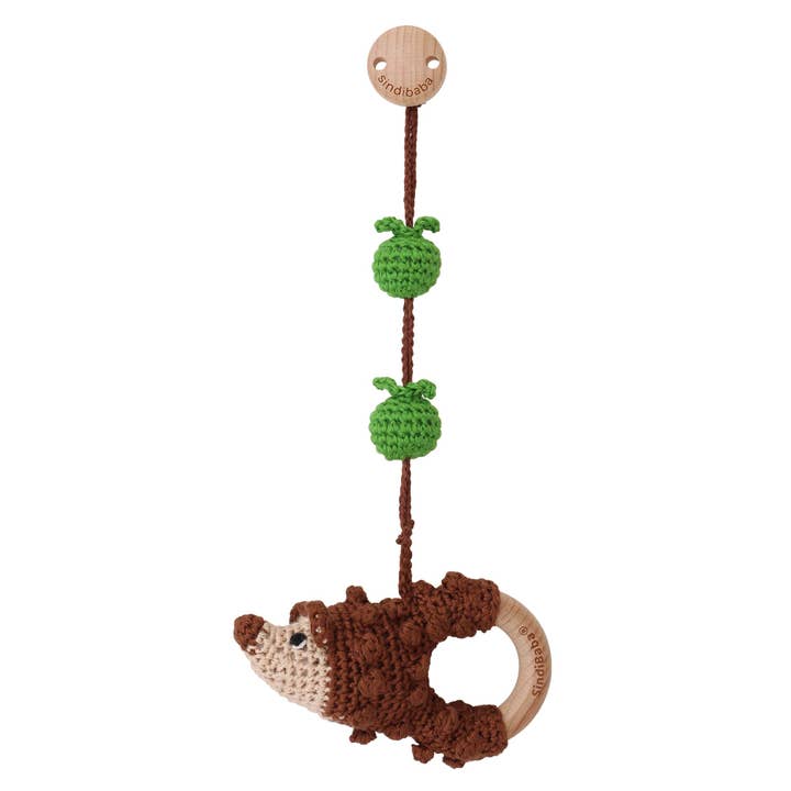 3in1 hanging toy hedgehog HARRY for wholesale by SindiBaba