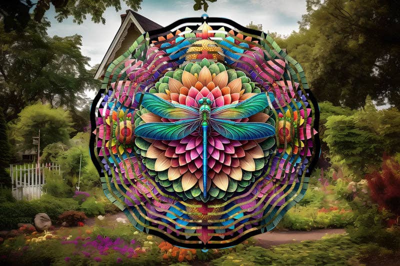 Cedar Hill Country Market - Wholesale Wind Spinner - Garden Western Farm Themed Wind Spinners  - 10 Inch11