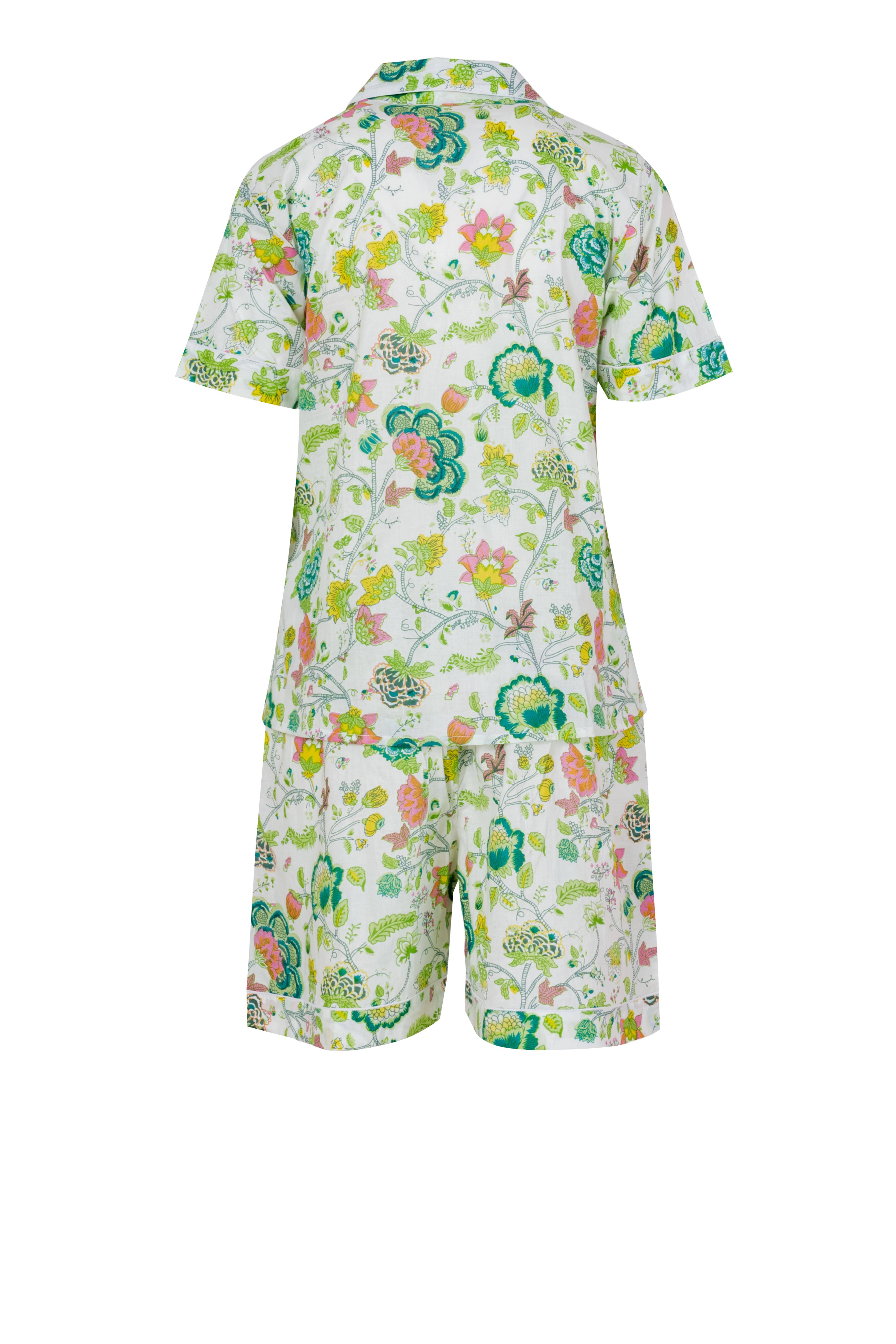 Ariastop.com corporation - Wholesale Sleepwear Set - Women's - Floral Cotton Nightwear Set for Women1