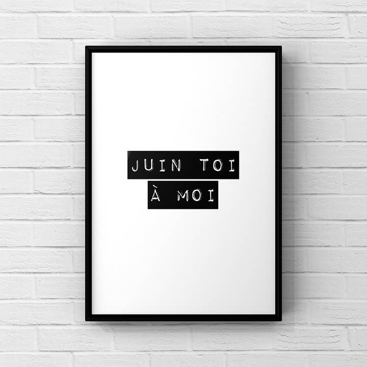 JUNE poster for wholesale by Atelier Béguin