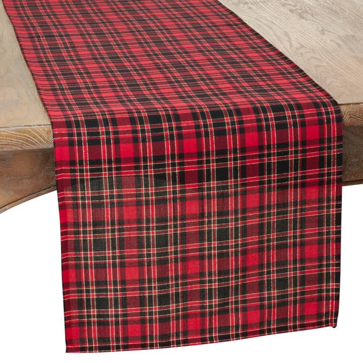 Fennco Styles - Wholesale Table Runner - Classic Tartan Plaid Festive Table runner