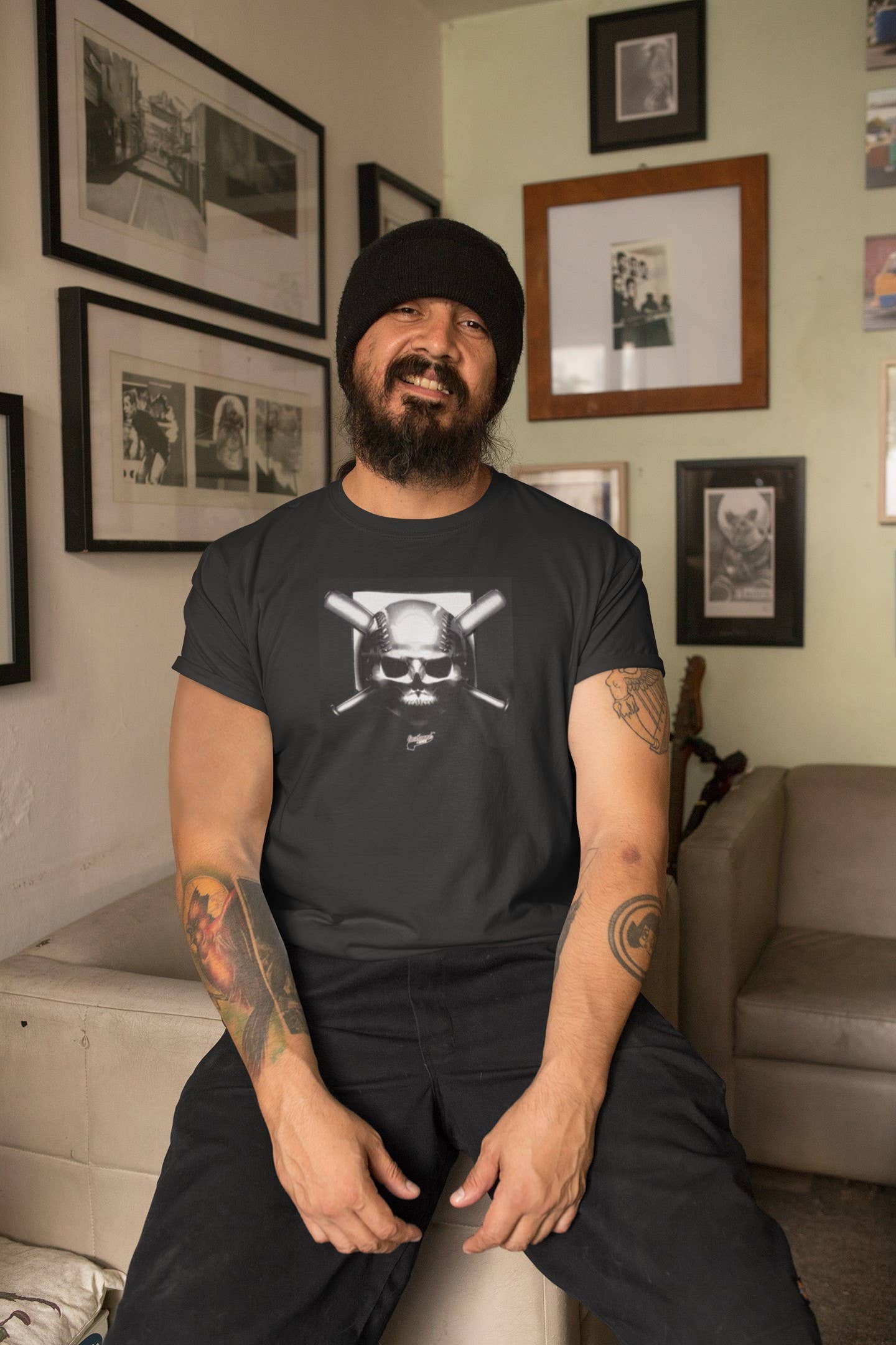 Official Store – Großhandel T-Shirt mit Siebdruck – Herren – Eastbound & Down - Chrome-Logo Herren T-Shirt4