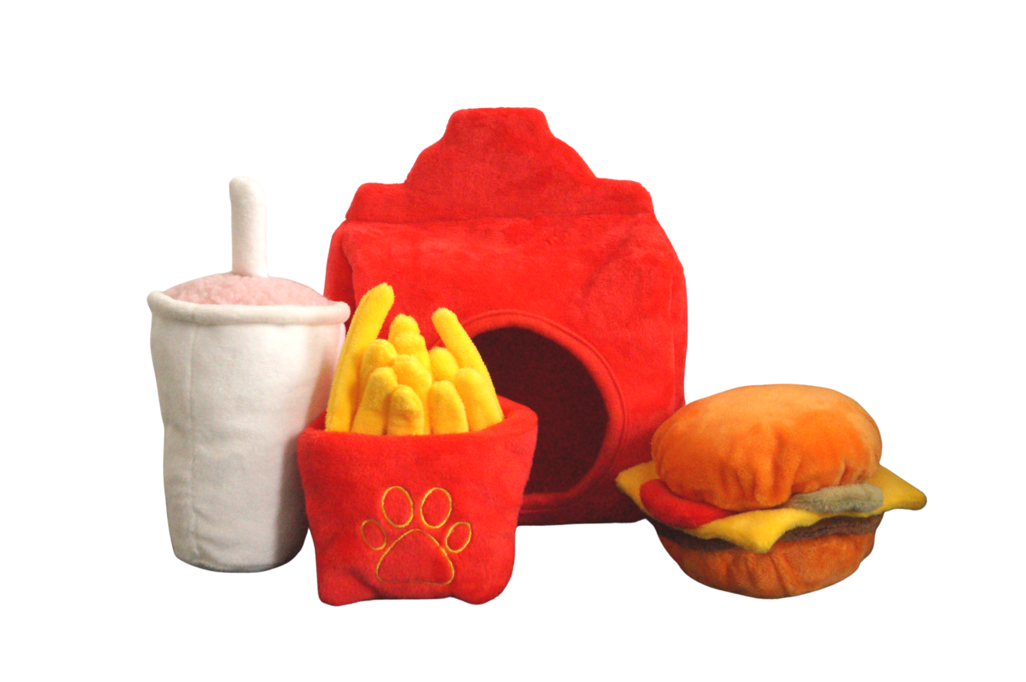 PawStory - Wholesale Pet Plush Toy - Dog - Snuffles - Big Puppy Meal 3-in-14