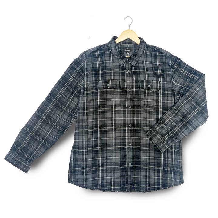 Grand Sierra - Wholesale Shirt - Men's - Men's Plaid Flannel L/S Shirt3