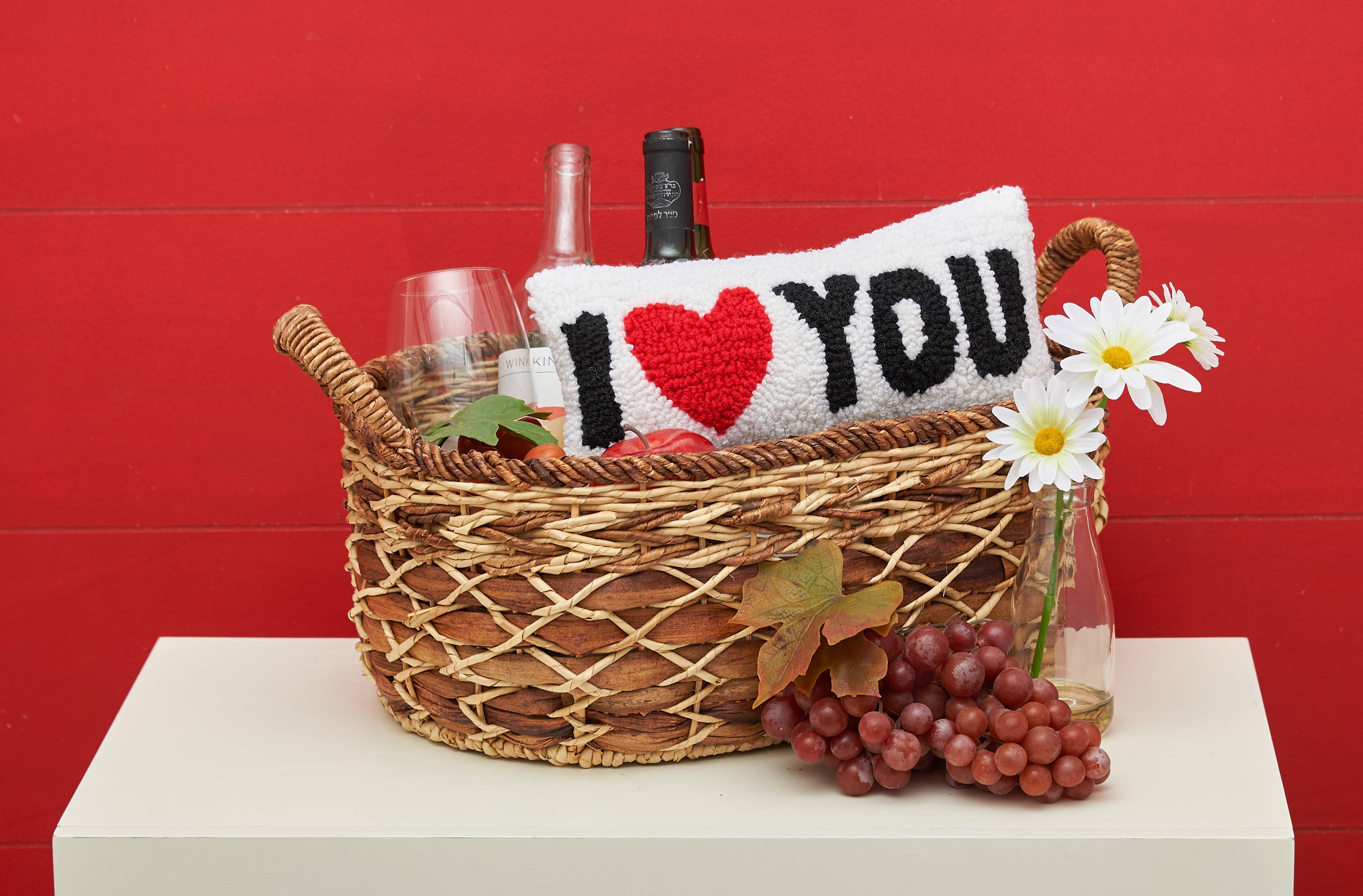C&F Home - Vente Coussin lombaire - Coussin I Heart You pour la Saint-Valentin1