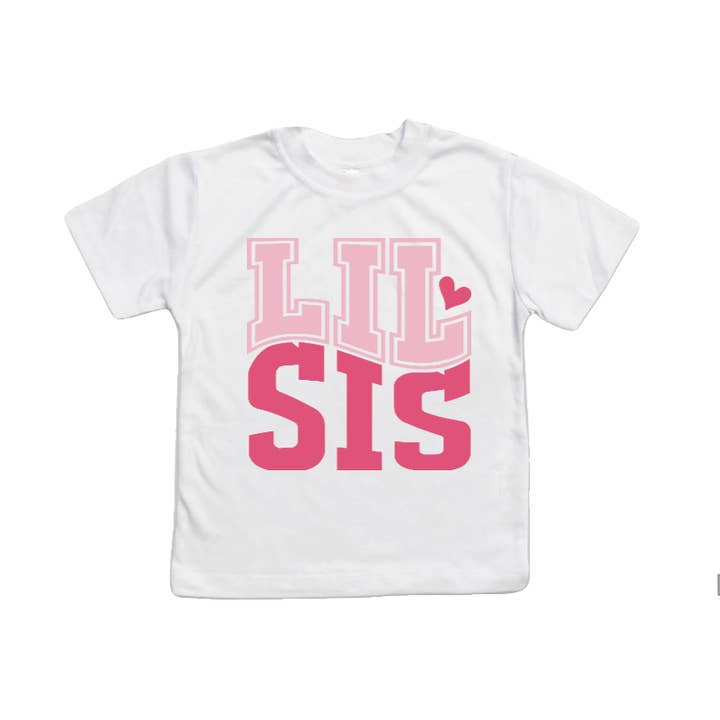 AvaryMaeInspirations - Wholesale Screen Printed T-Shirt - Kids - Big Sis, Lil Sis Birth Announcement Girls Shirt1