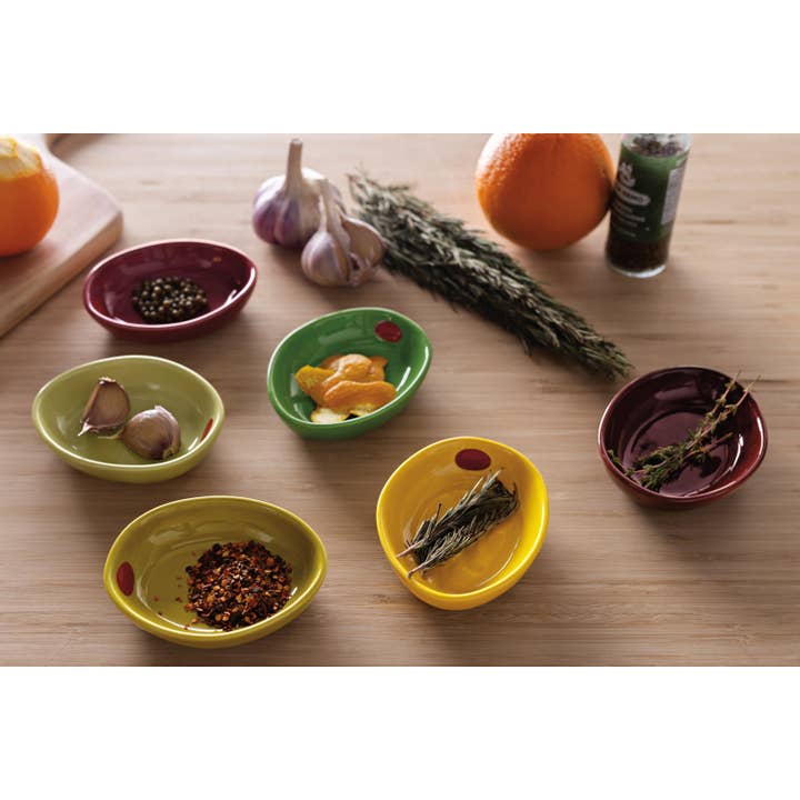 Danica Brands - Wholesale Condiment/Dip Bowl - Now Designs Olives Pinch Bowls Set of 61