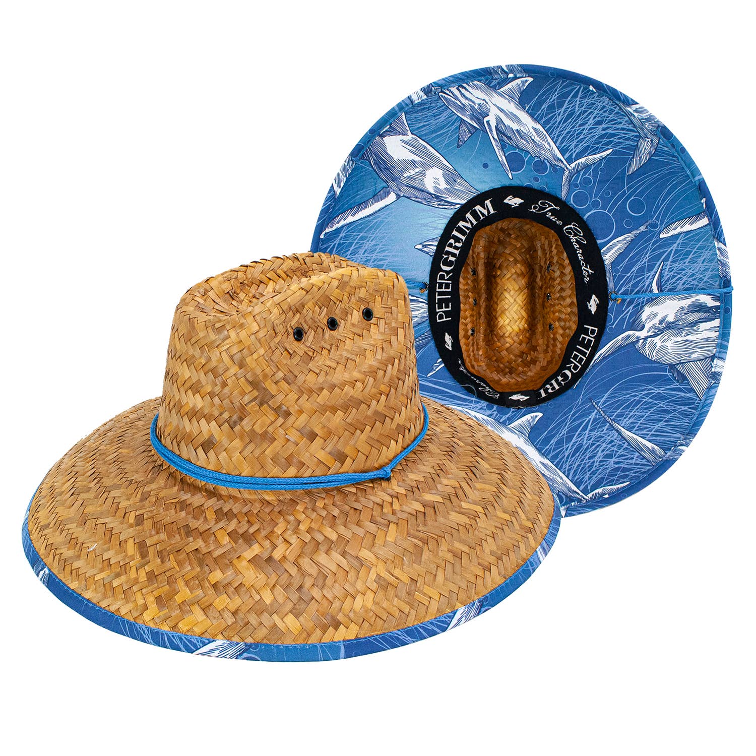 Wholesale Shark Straw Lifeguard Hat for your store - Faire