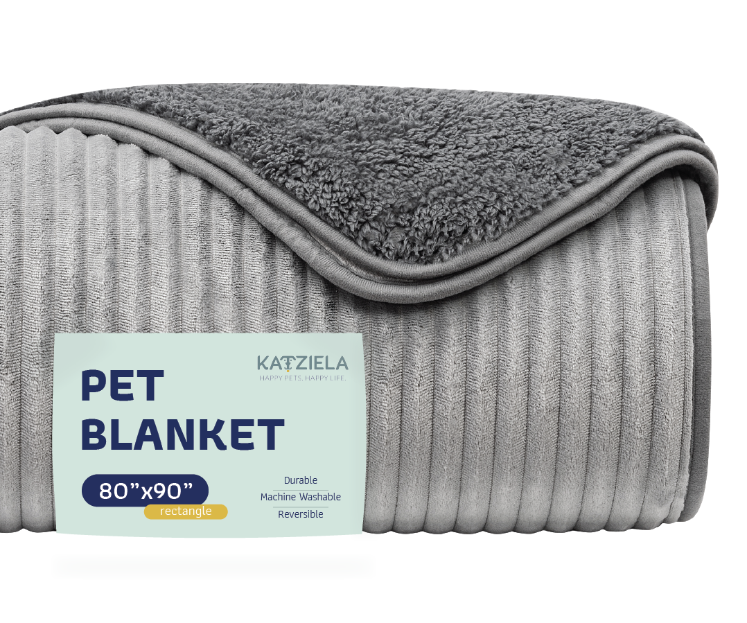 Katziela - Wholesale Pet Blanket - Cat/Dog - Premium Waterproof Sherpa Soft Throw Blanket's For Dog & Cat24