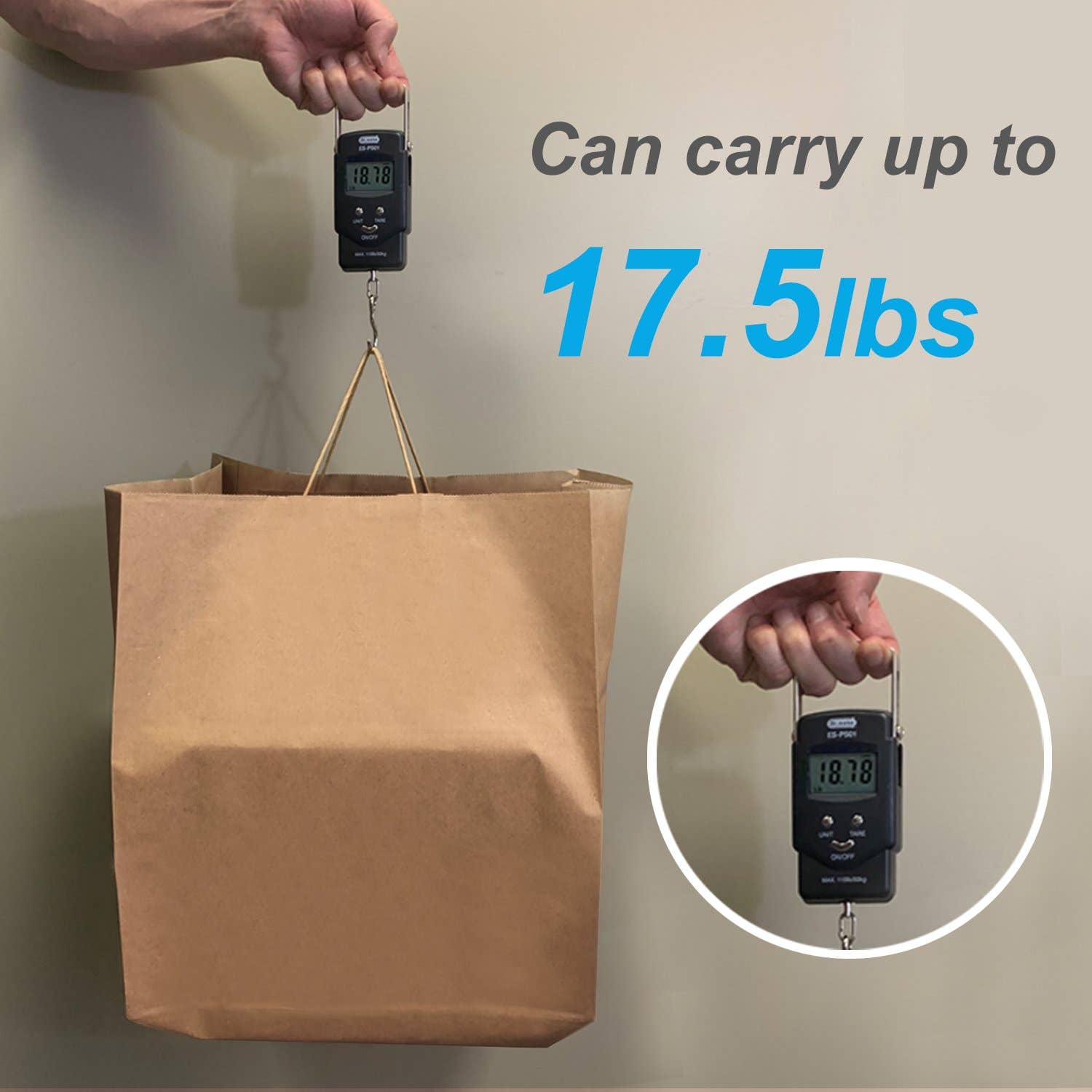 Kis Paper - Vente Pochette cadeau - Sac en papier kraft Jumbo 18x7x18,75 pouces5