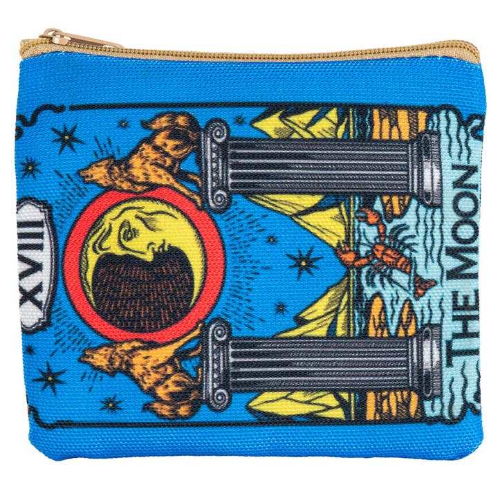 The Moon Tarot Coin Purse for wholesale by Benjamin International