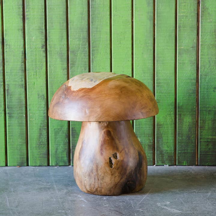 Garden Age Supply - Wholesale Stool - Teak Root Mushroom Stools2