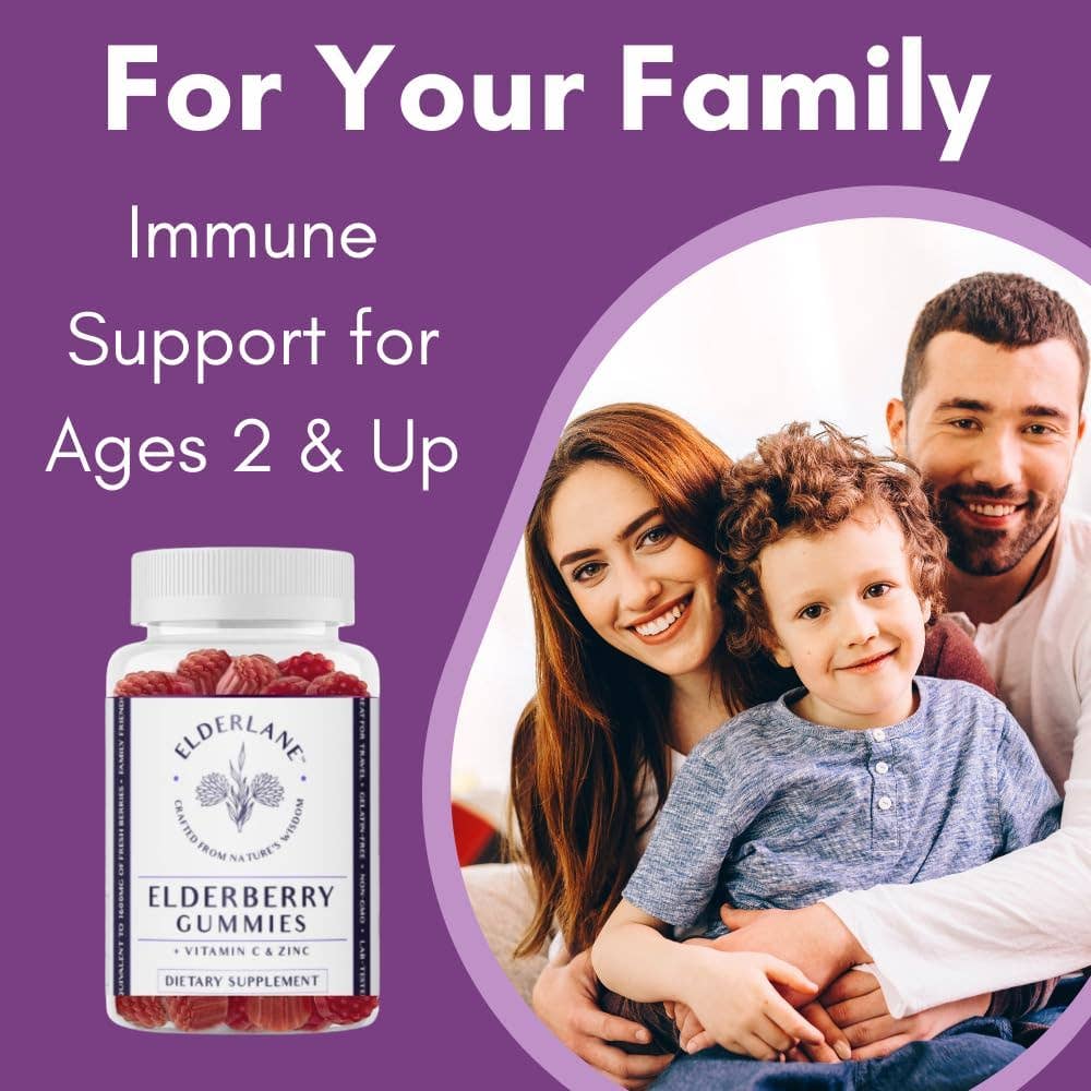 Elderlane® - Wholesale Oral supplement/vitamin - Elderberry Gummies3