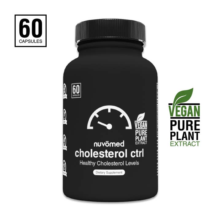 Contrôle du cholestérol — Mélange d'herbes naturelles pour abaisser les lipides pour la vente par NuvoMed Natural Supplements