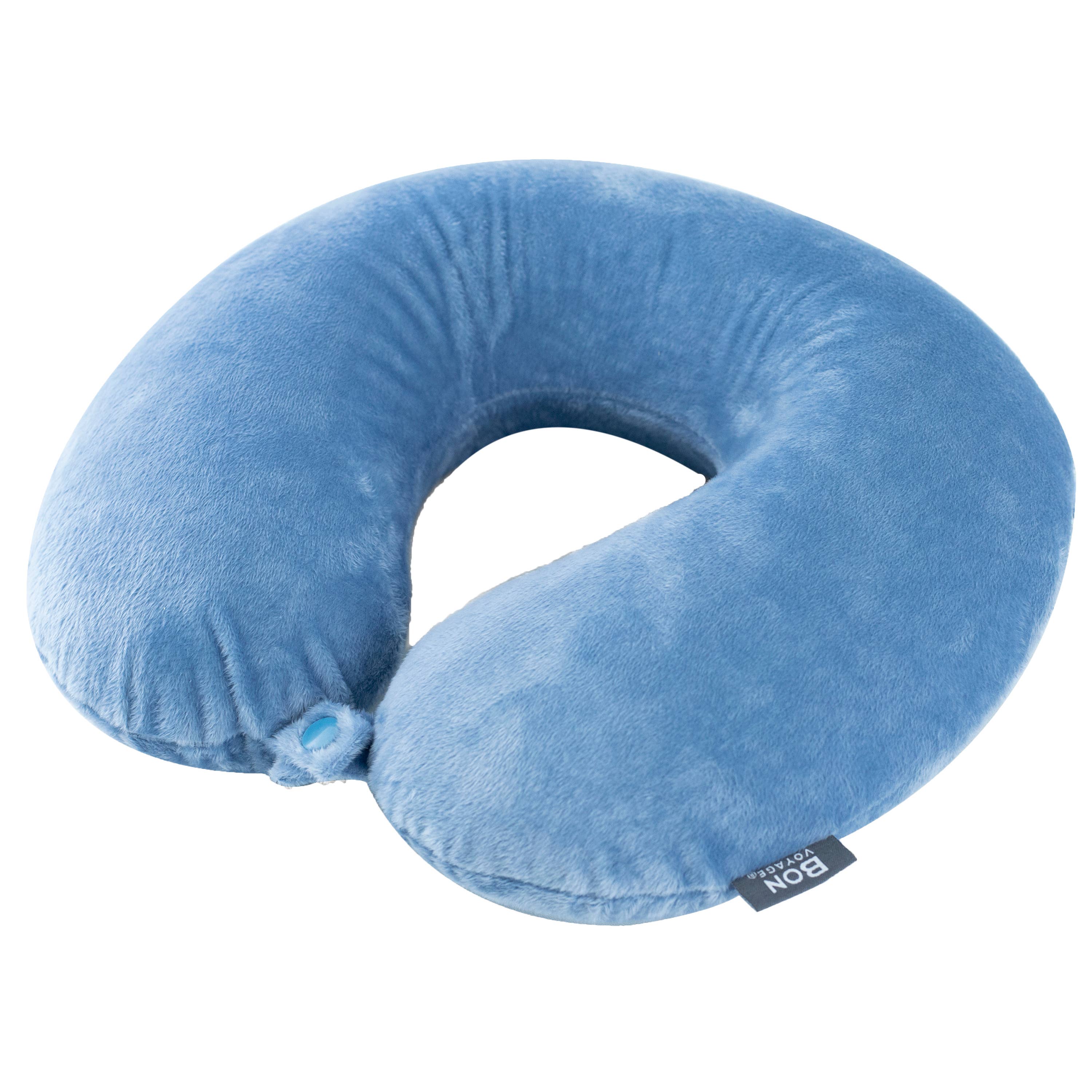 Sutton Home Fashions LLC - Wholesale Travel Pillow - Bon Voyage Classic Memory Foam Travel Neck Pillow Black13