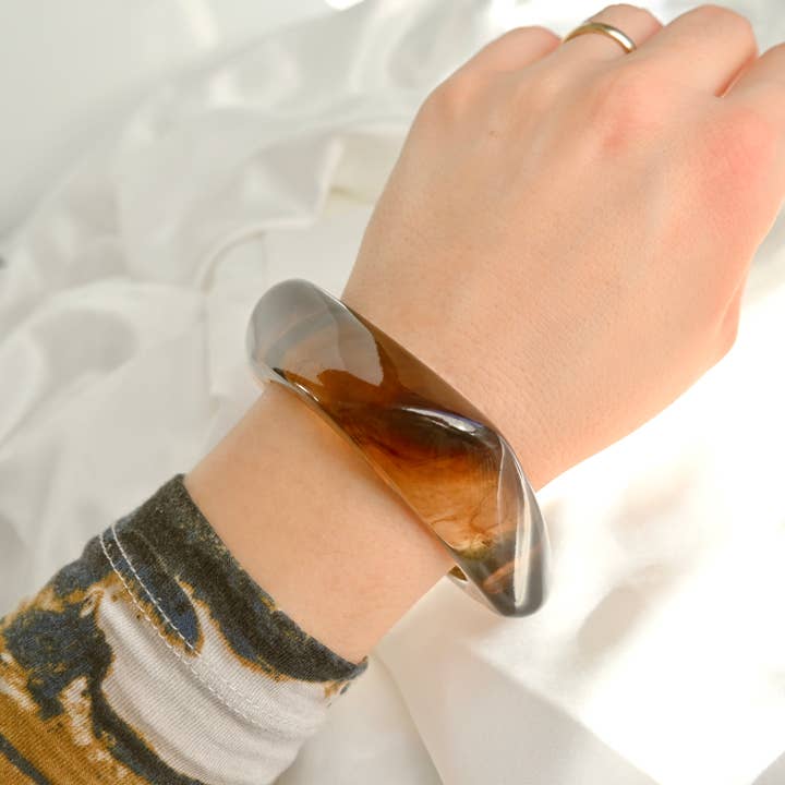 Blueyejewelry – wholesale Bangle bracelet – Chunky Resin Bangle Bracelets - Oversized Bold Resin Bangles