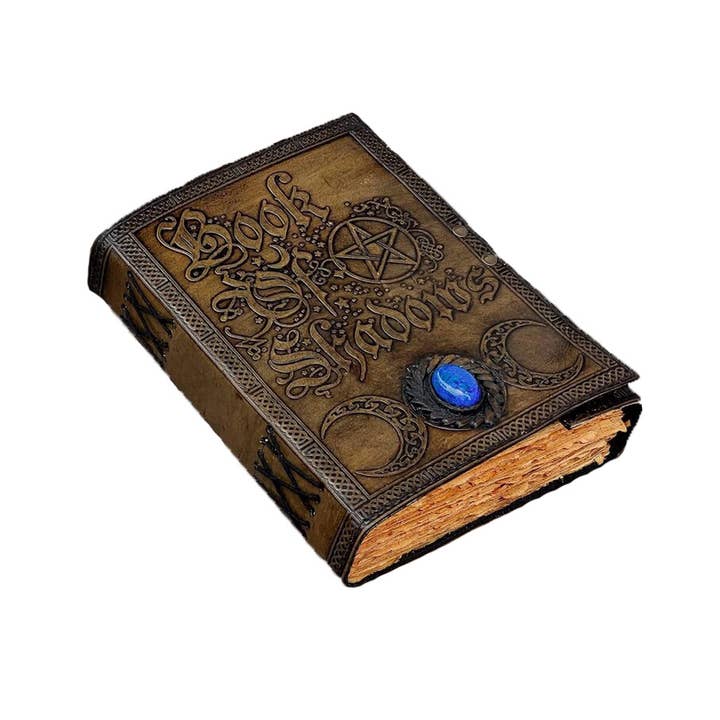 Book of Shadows Leather Journal Grimoire Witchcraft Journal for wholesale by Billion Brothers