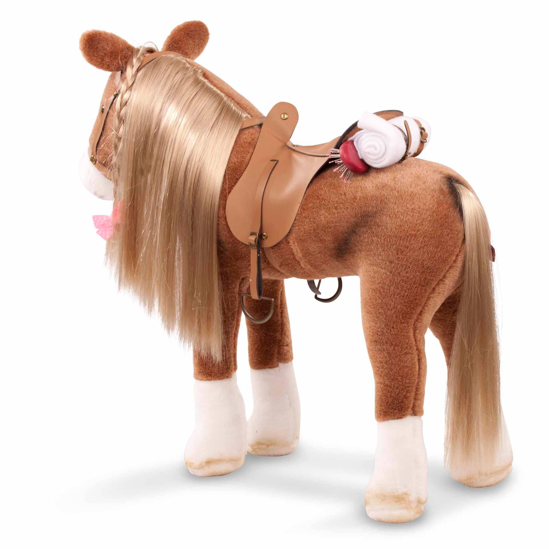 Gotz - Wholesale Doll Accessory Kit - Kids - Gotz Big Plush Combing Horse with Saddle and Bridle dolls5