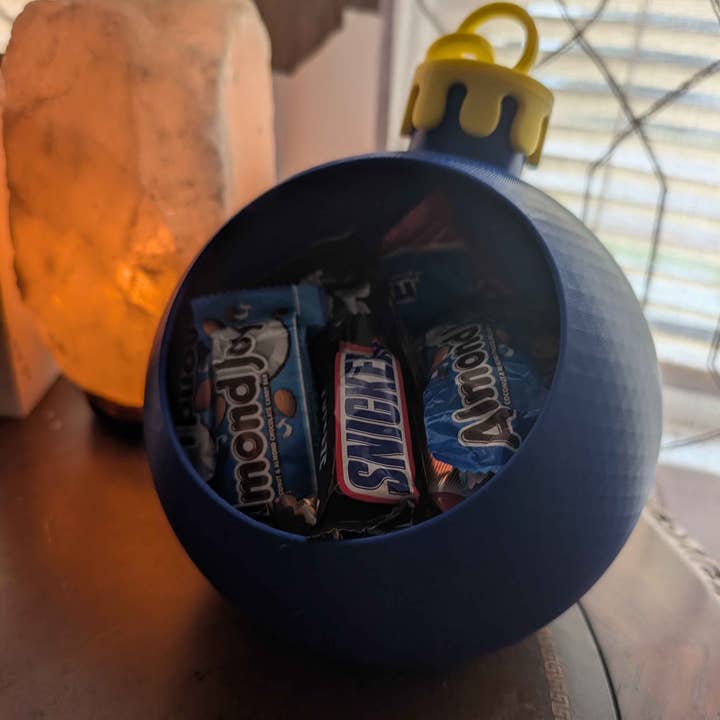 Bol à bonbons décoratif de Noël, motif Père Noël mignon, pour les fêtes pour la vente par Zeus Print Shop