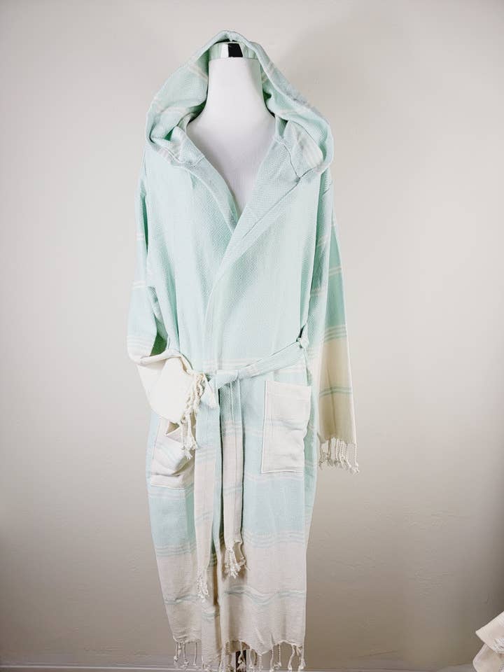 EBRU Home - Wholesale Robe - Women's - 10 Unisex Bathrobe, Beach robe and spa L XL sizes and colors4