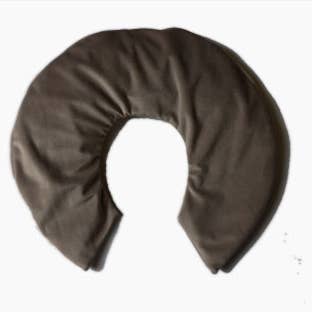 Relaxing Heatable Neck Cozy- Lux Como Ash for wholesale by Luxury Therapeutics