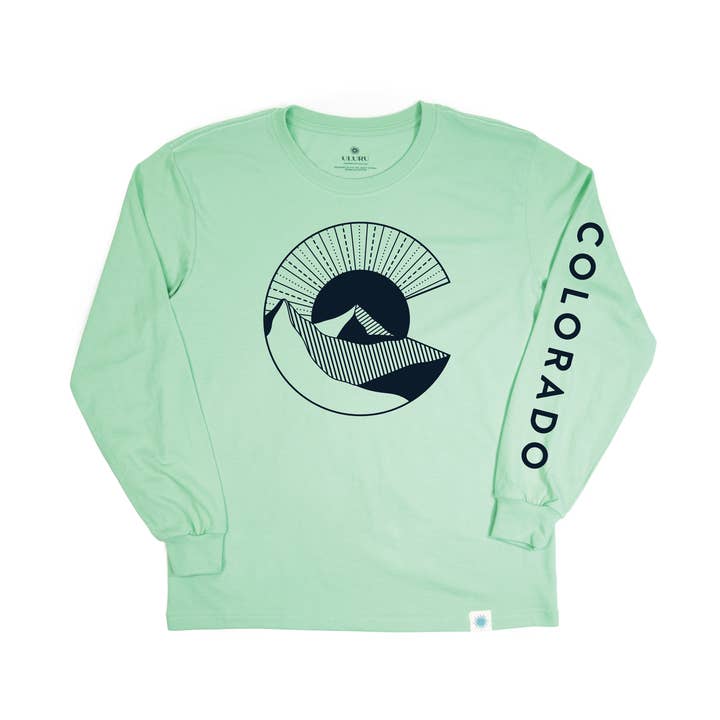 Colorado C Mint Shirt for wholesale by Snow Business USA