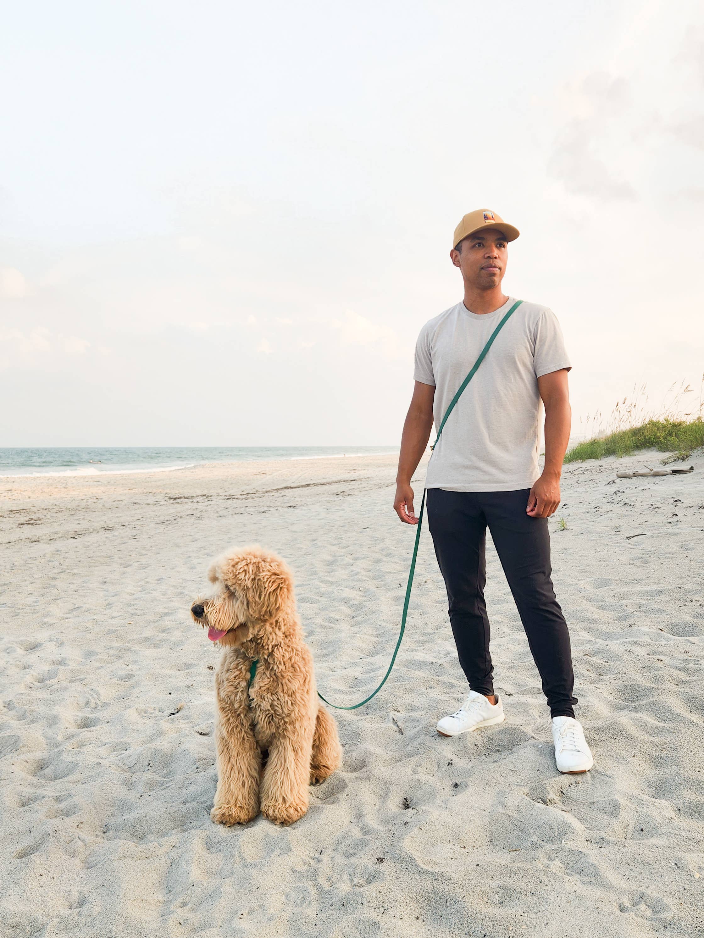 SUNNY TAILS - Wholesale Pet Leash - Dog - Meadow Green 4-in-1 Convertible Hands Free Cloud Dog Leash5