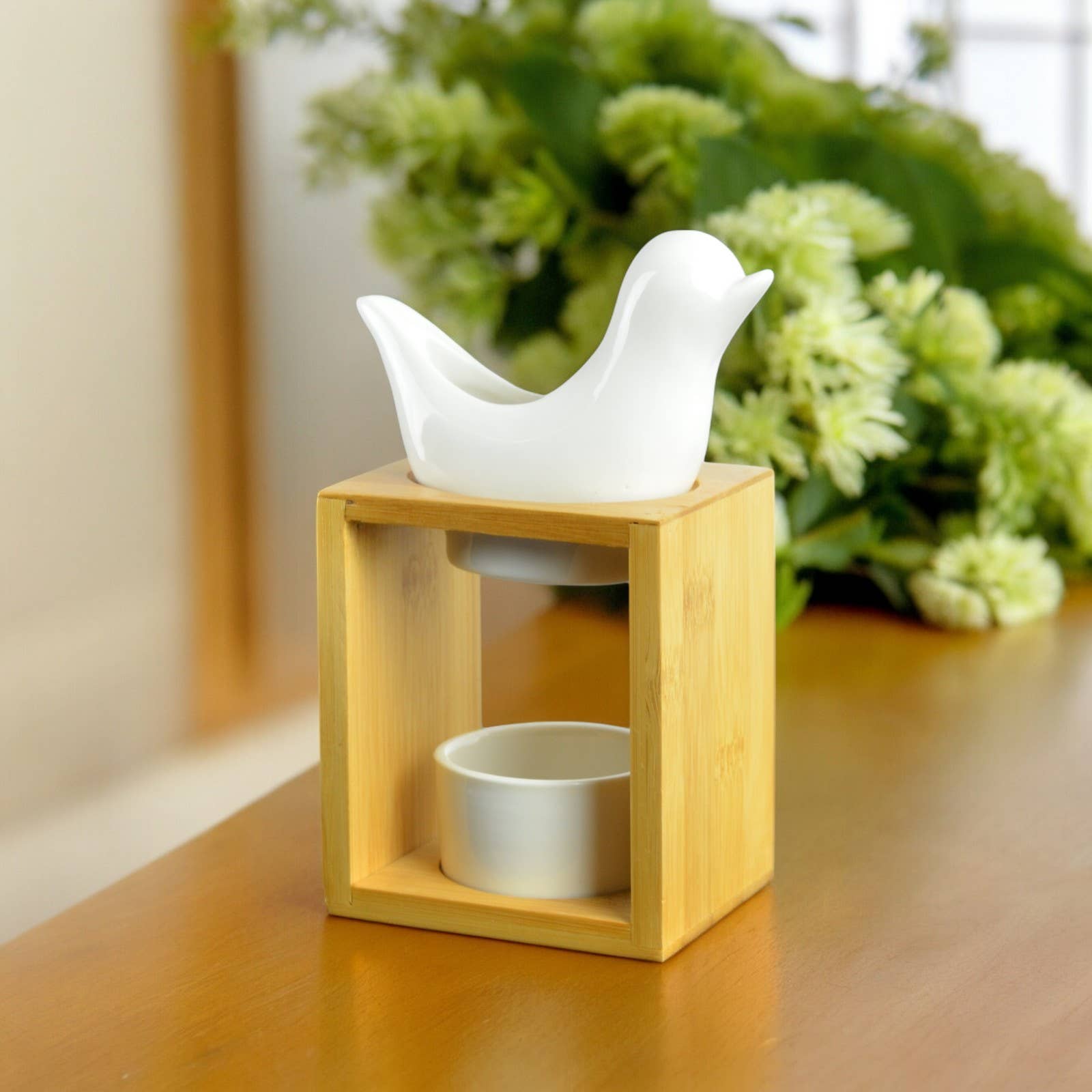 Zen'Arôme - Wholesale Fragrance Warmer - Birdy White Scented Wax Melts and Burner4