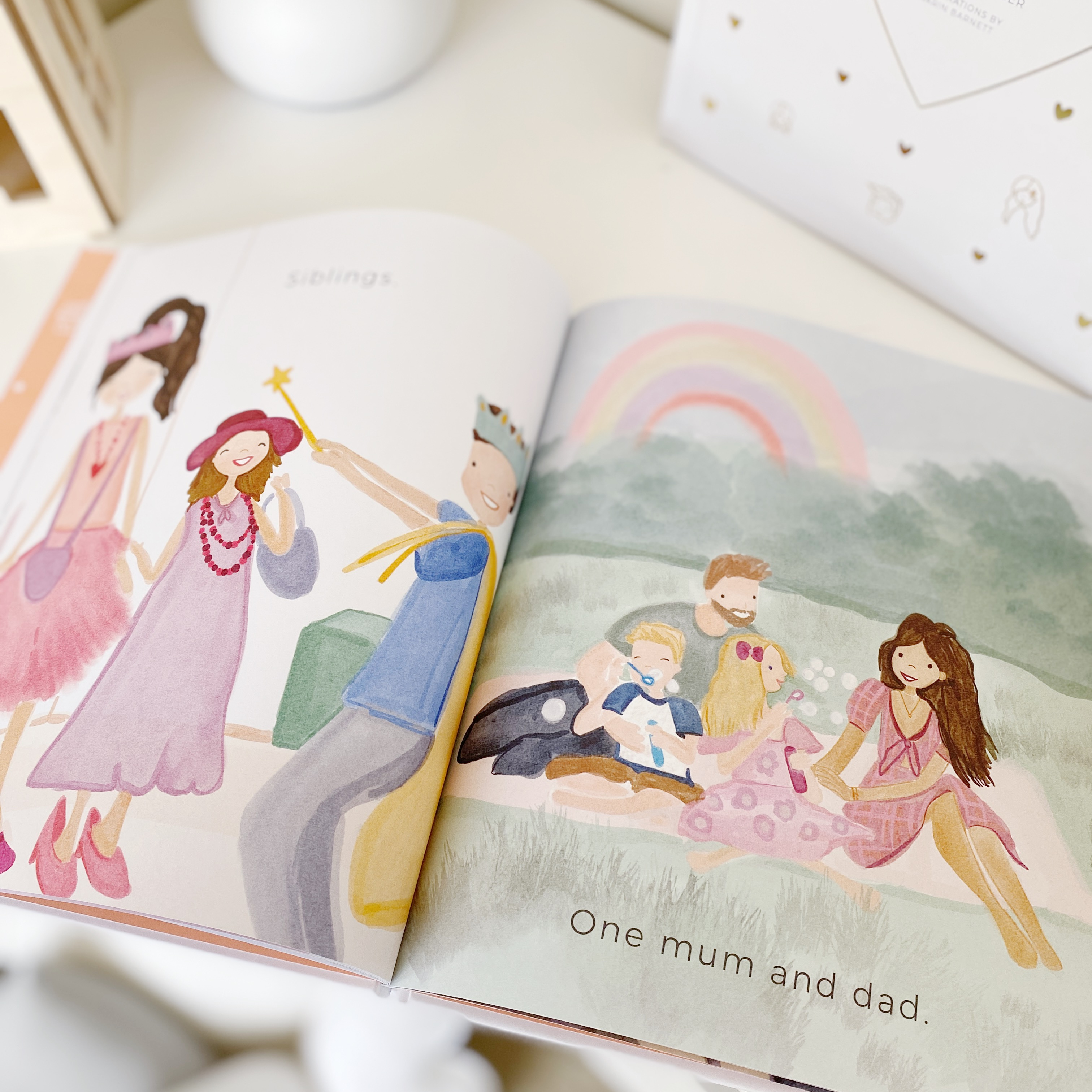 Adored Illustrations - Wholesale Preschool Book (3-5) - My Family - Illustrated Kids Book7