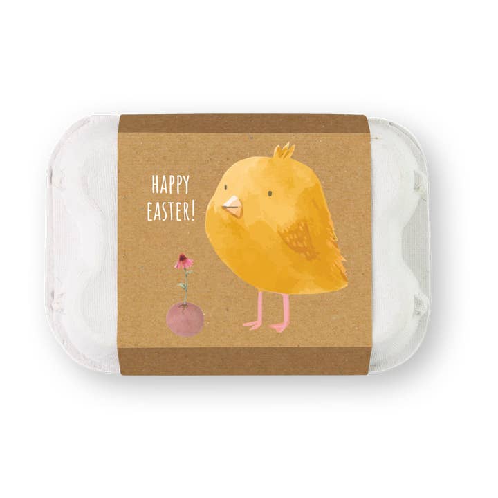 Buzzy, Inc. - Wholesale Plant Seeds - Blossombs Egg Carton - Happy Easter
