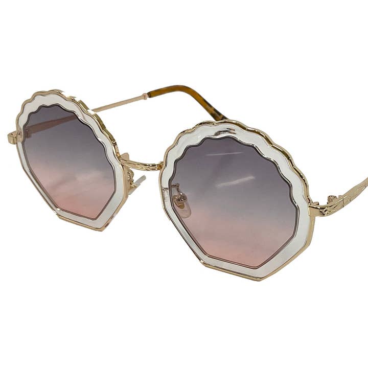 Seashell Sunglass #62-92015 for wholesale by Astoria Gift Corporation