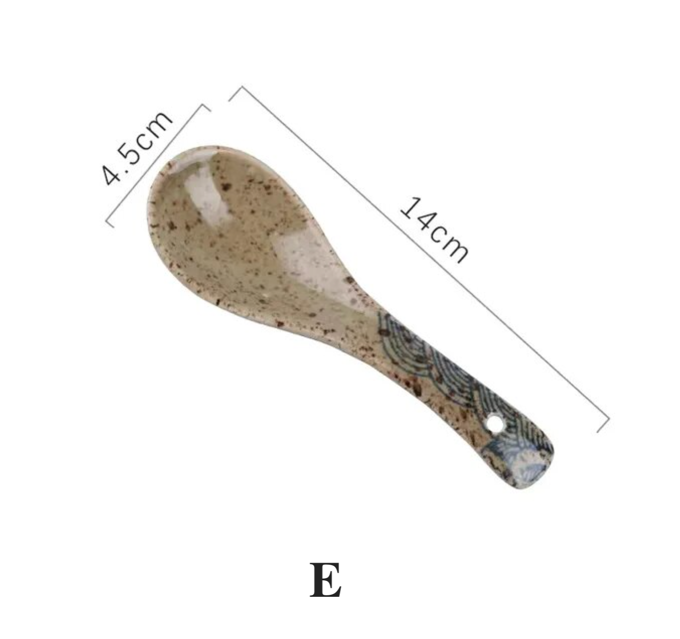 Homerely (We Cover All Import Duties) - Vendita all'ingrosso Cucchiai da cucina - Cucchiaio da zuppa in ceramica giapponese creativa | Stoviglie4