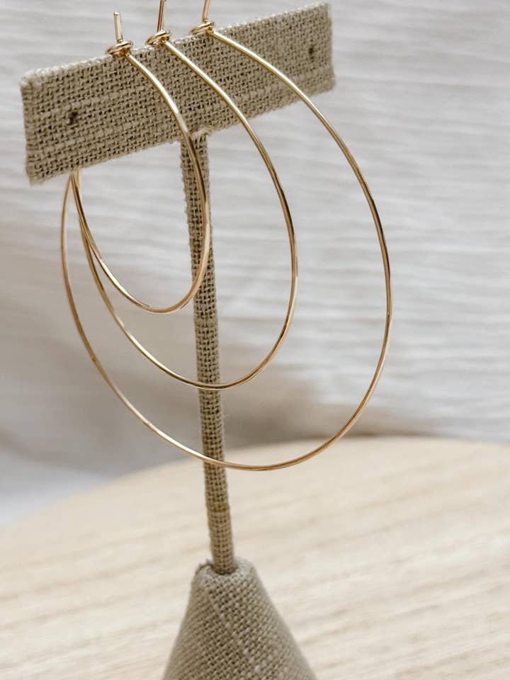 Classic Everyday Hoop for wholesale by jack & ginger