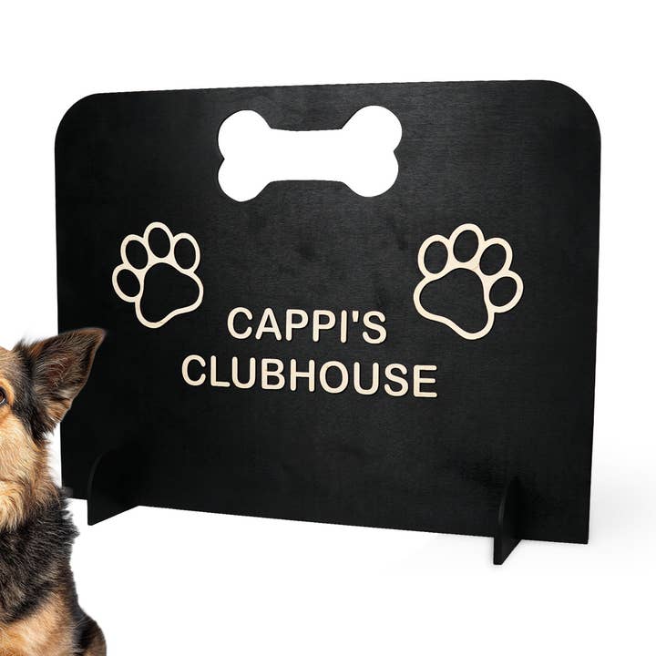 Wooden Freestanding Dog Gate, Great Gift for Pet Owners for wholesale by PromiDesign