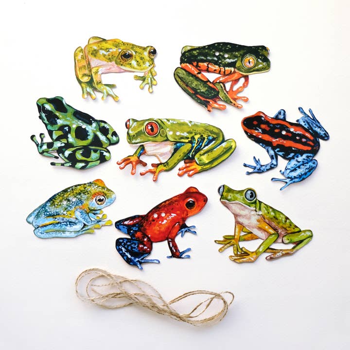 Doro Marcello - Wholesale Bunting/Garland - Frog Garland | DIY Paper Garland Kit | Birthday Decor4