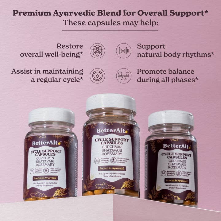 BetterAlt - Wholesale Oral Supplement/Vitamin - Cycle Support Capsules