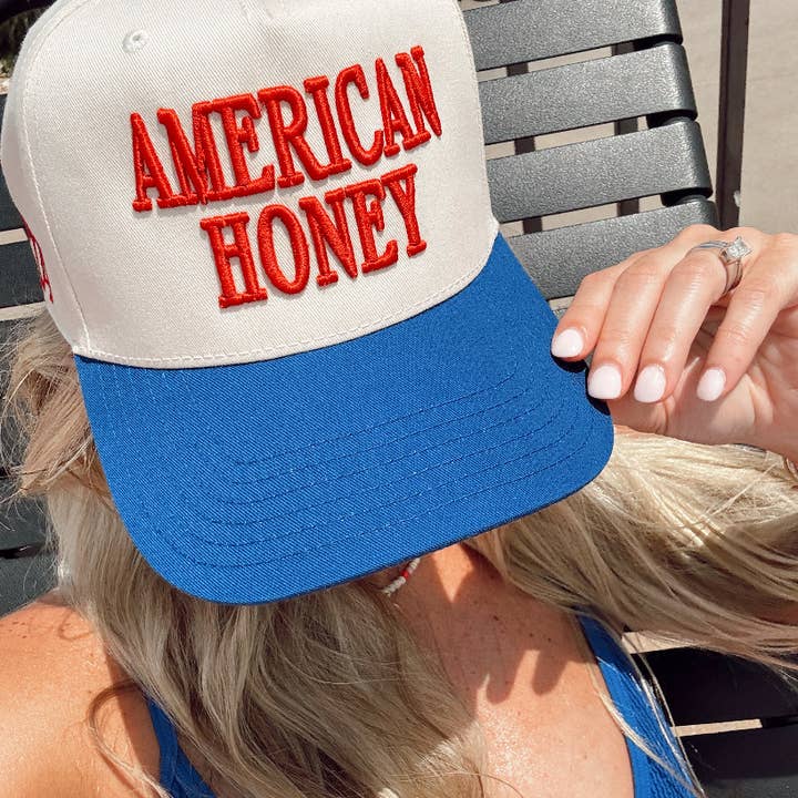 KENZKUSTOMZ - Wholesale Hat Accessory - Women's - American Honey Vintage Trucker Hat
