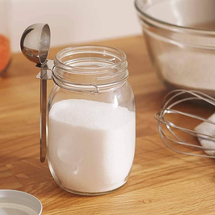 Fox Run Brands - Wholesale Kitchen tool/gadget - Jarware Coffee Spoon Clip for Regular Mouth Mason Jar1