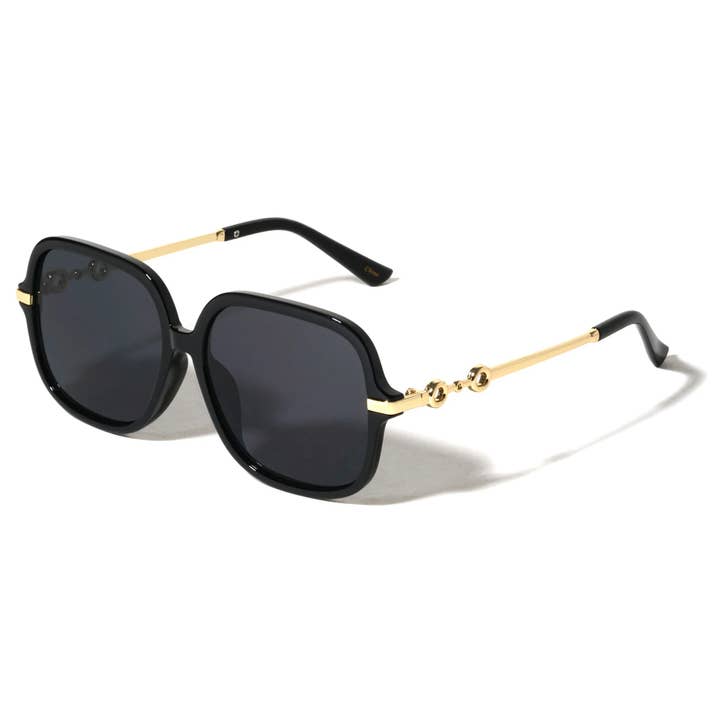 Sunrayzz Imports - Wholesale Sunglasses – Women's - Metallic Square Butterfly Sunglasses p306684