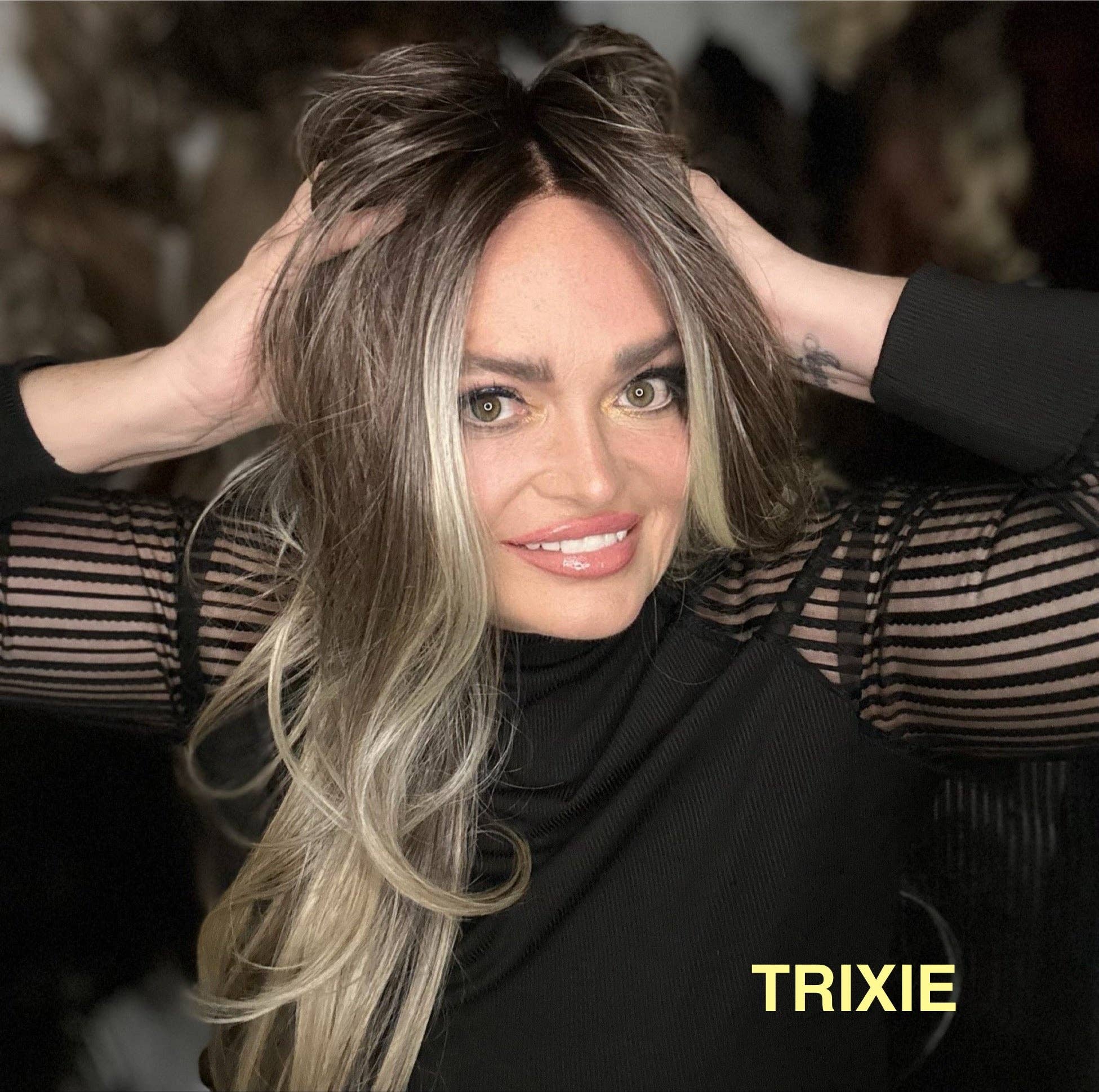 Naomi's Happy Place Shop - Wholesale Hair Extensions - TRIXIE Mono2