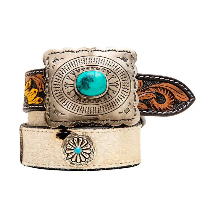 Myra Bag Klepto HandTooled Concho Belt for wholesale by MYRA - EU