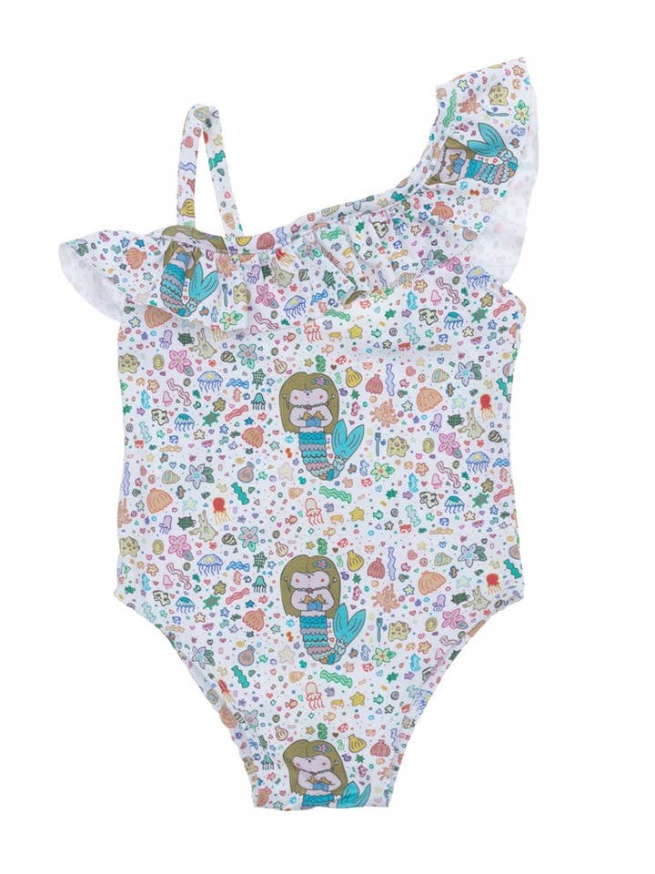 Costume da bagno per bambini The Little Mermaid per la vendita all'ingrosso da parte di Pigs&Roses