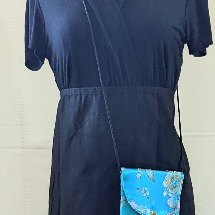 Fiona Accessories - Wholesale Crossbody Bag - Women's - Crossbody Bag Chinese Brocade Beaded Tassel Multi1