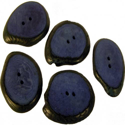 One World Projects - Wholesale Sewing Button/Snap - Small Tagua Sliced Buttons3